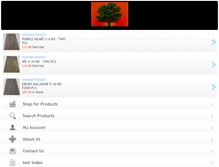 Tablet Screenshot of hardwoodemporium.com